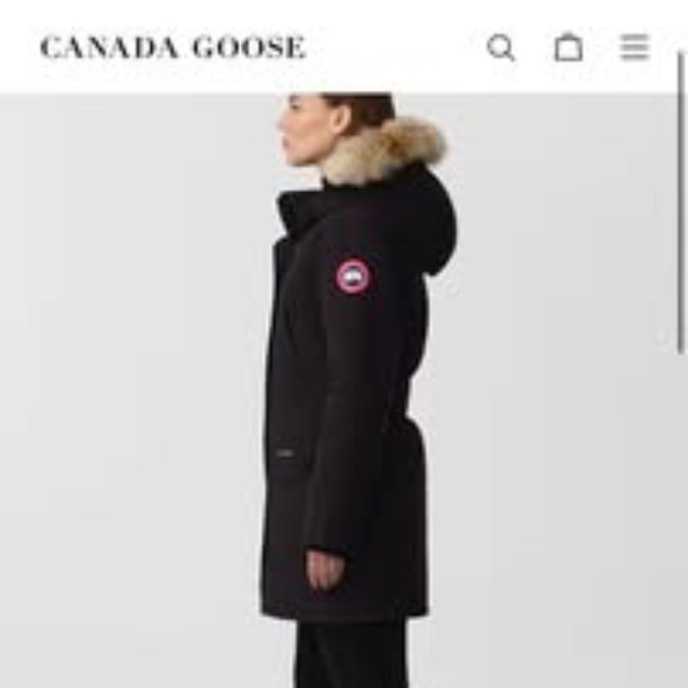 Vintage Canada Goose Trillium Parka – Real Down & Fur – Excellent Condition